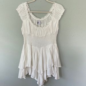 Princess Polly White Romper 12 L